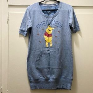Women Disney Pooh Pajama Dress